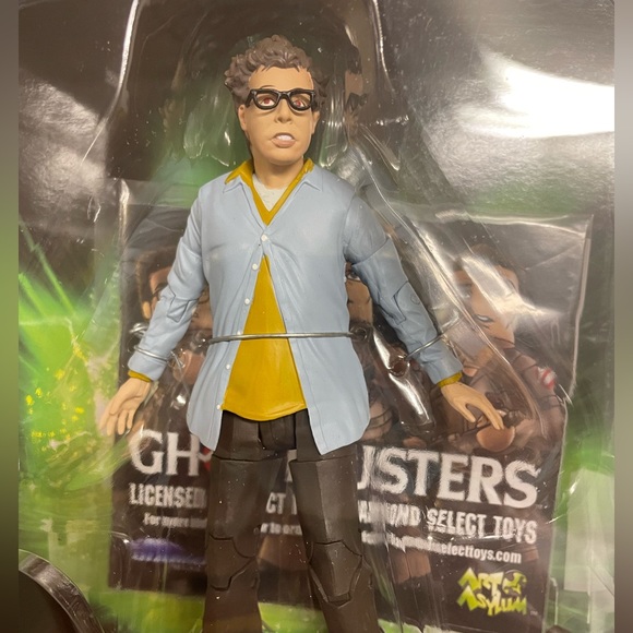 NWT ๐HP๐ Ghostbusters Louis Tully 7โ action figure by Diamond Select Toys - Picture 2 of 4